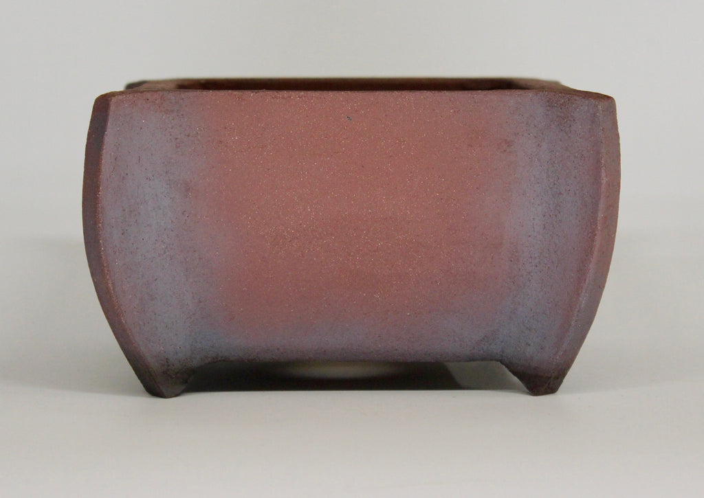 Square bonsai pot. Unglazed. 132mm x 89mm