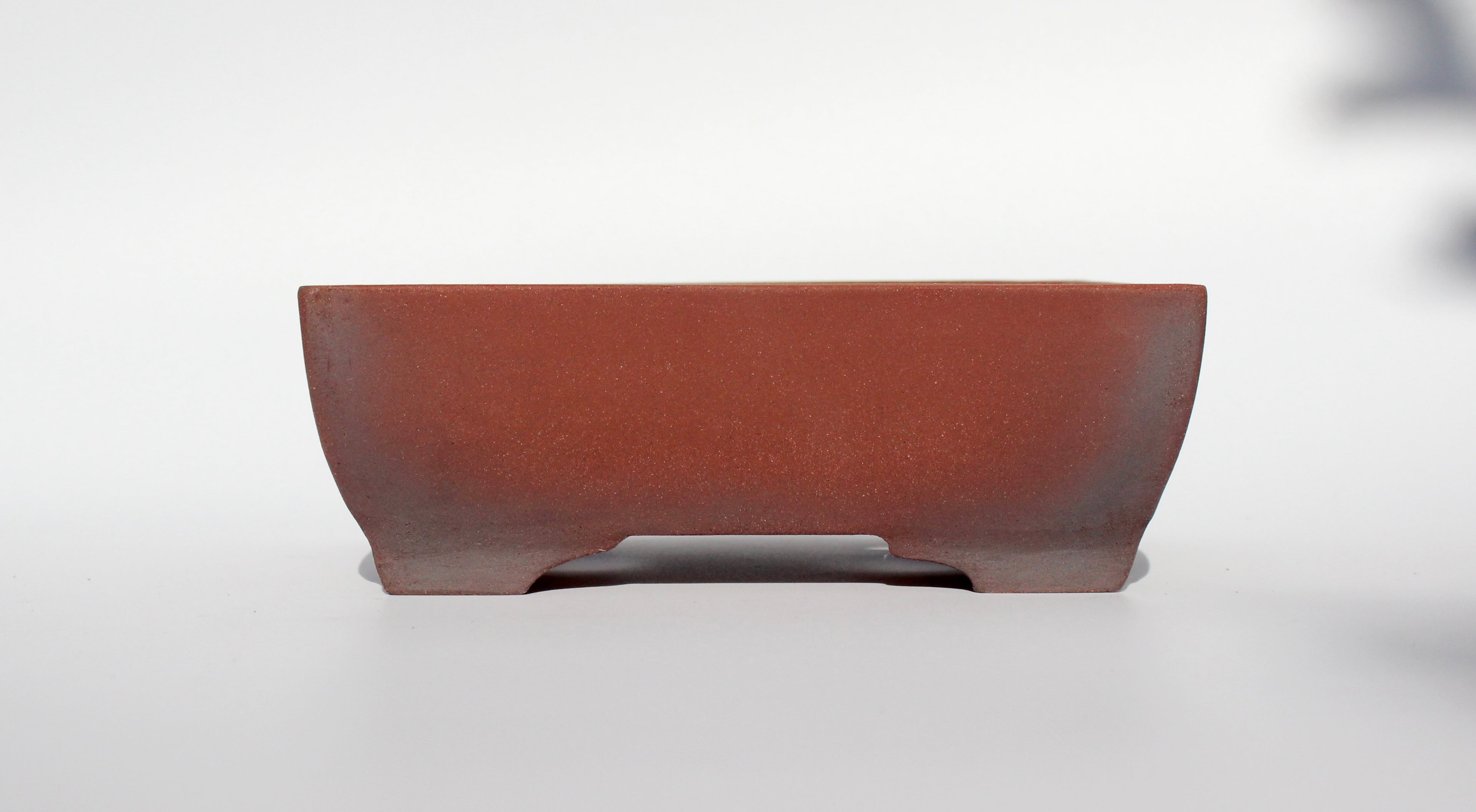 Unglazed rectangle pot. 208x154mm