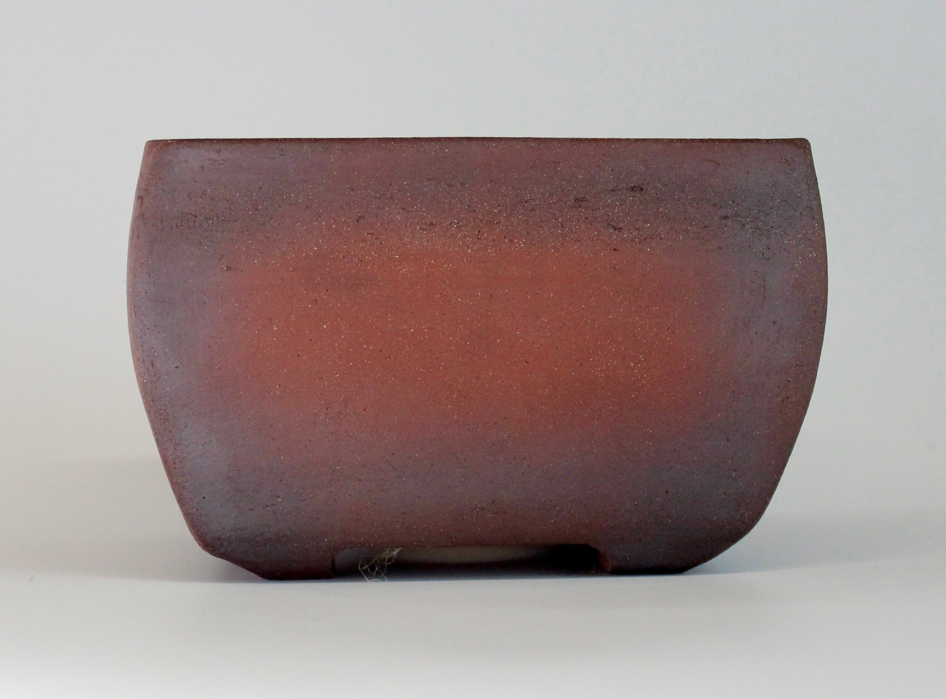 Square bonsai pot. Unglazed. 132mm x 87mm