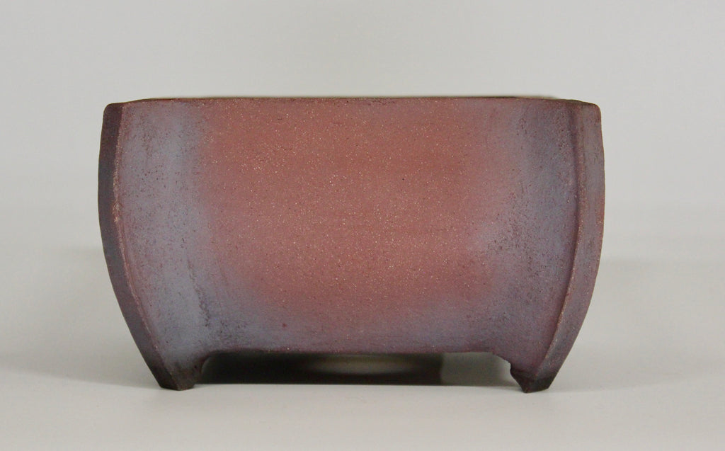 Square bonsai pot. Unglazed. 132mm x 89mm